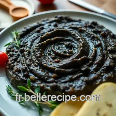 Tapenade Noire Authentique : Ma Recette Facile & Pleine de Saveurs Fiche recette