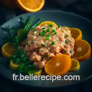Tartare de Saumon aux Agrumes: Une Recette Entr&eacute;e Originale et Raffin&eacute;e Fiche recette