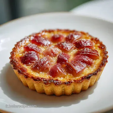 Tarte &agrave; la Rhubarbe Traditionnelle pour 8 Personnes