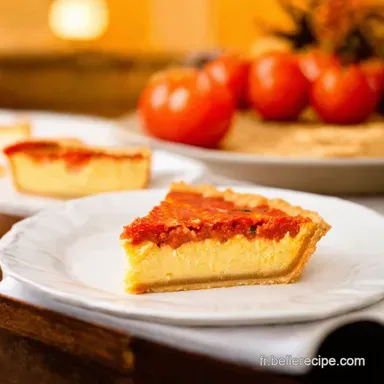 Tarte &agrave; la Tomate Proven&ccedil;ale Ma Recette Facile et Ensoleill&eacute;e Fiche recette