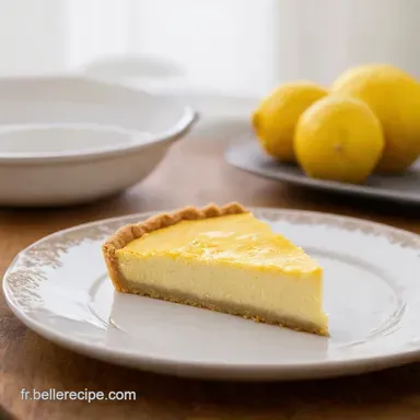 Tarte au Citron Un &eacute;quilibre parfait &agrave; la maison Fiche recette