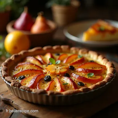 Recette Tarte aux Figues Fra&icirc;ches P&acirc;te Sabl&eacute;e Maison et Amandes Fiche recette