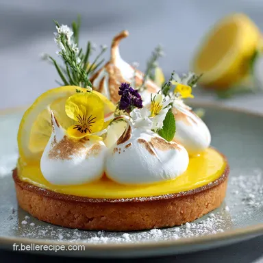Tarte au Citron Meringu&eacute;e : La Recette Facile et &Eacute;quilibr&eacute;e Fiche recette