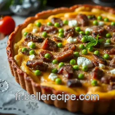 Tarte Fine au B&oelig;uf Hach&eacute; et Ricotta : Un D&eacute;lice Printanier Facile Fiche recette