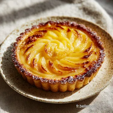 Tarte Normande Traditionnelle pour 8 Portions Fiche recette