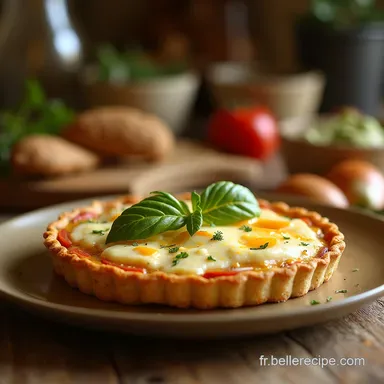 Recette Tarte au Roquefort Maison L&Eacute;quilibre Parfait Fiche recette