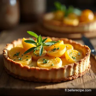 Recette Tarte au Roquefort et Pommes de Terre Maison Rustique et Gourmande Fiche recette