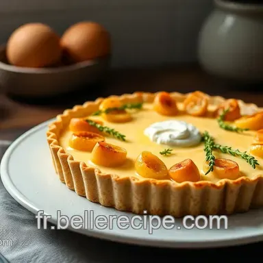 Recette Sal&eacute;e avec Mascarpone : Tarte Cr&eacute;meuse aux &Eacute;pinards