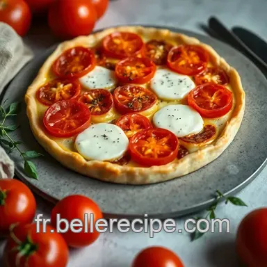 Tarte Soleil Tomate Ricotta: Un Avant-Go&ucirc;t des Vacances! Fiche recette