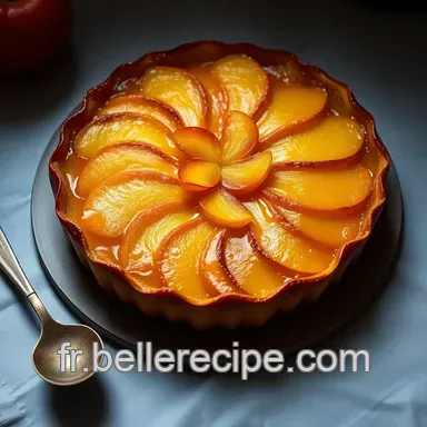 Recette de cuisine : La D&eacute;licieuse Tarte Tatin aux Pommes Caram&eacute;lis&eacute;es Fiche recette