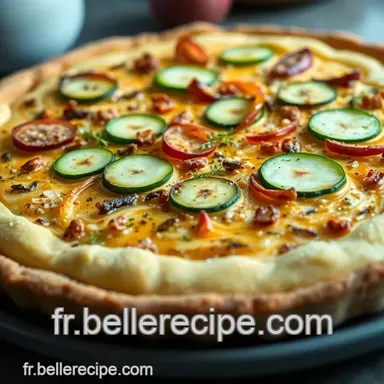 D&eacute;couvrez une Tarte V&eacute;g&eacute;tale aux Couleurs d'Automne: Cherche des Recettes V&eacute;g&eacute;tariennes Fiche recette