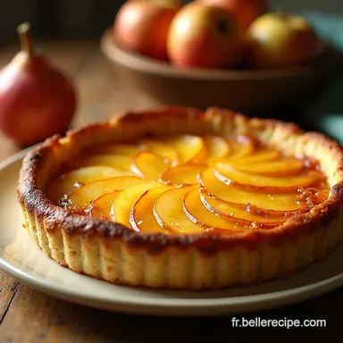 TarteFlan aux Pommes lAncienne Ma Recette Facile Fiche recette