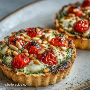 Tartelette Tomate Pesto en 30 Minutes Fiche recette