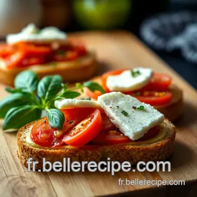 Recette Tartines de Rusticit&eacute; : Un Repas Simple Entre Amis Fiche recette