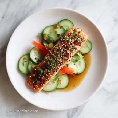 Tataki de Saumon au S&eacute;same : Recette Fondante en 17 Minutes Fiche recette