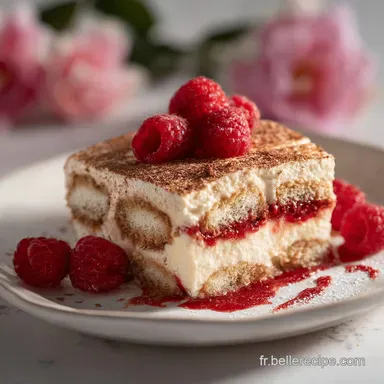 Tiramisu &agrave; la Framboise Cr&eacute;meux pour 8