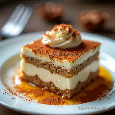 Tiramisu aux Sp&eacute;culoos Recette Facile Sans Caf&eacute;