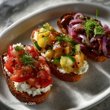 Toast Aperitif: Craquant et Velout&eacute;