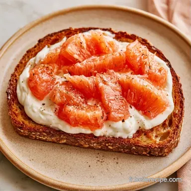 Toast Au Pamplemousse En 15 Minutes Fiche recette