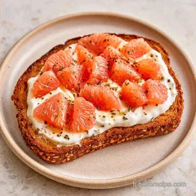 Toast Au Pamplemousse En 15 Minutes