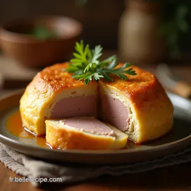 Recette Tourte Auvergnate Traditionnelle au Porc et Cantal Fiche recette