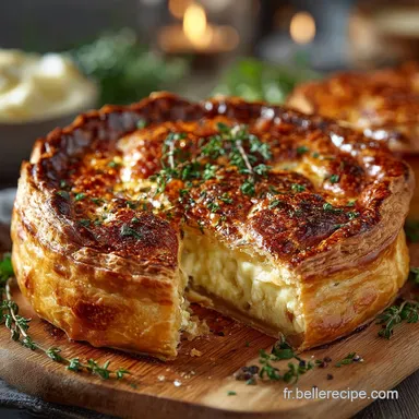 Tourte Auvergnate Classique Recette Cr&eacute;meuse et Inratable
