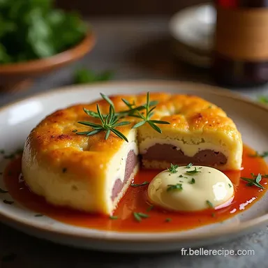 Recette Tourte Auvergnate Traditionnelle au SaintNectaire Chef Fiche recette