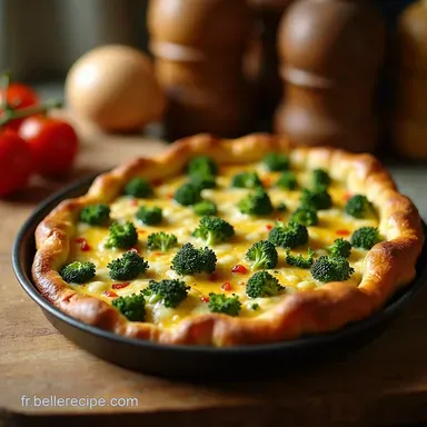 Tourte Brocolis Dinde Fromage Recette R&eacute;confortante et Croustillante Fiche recette