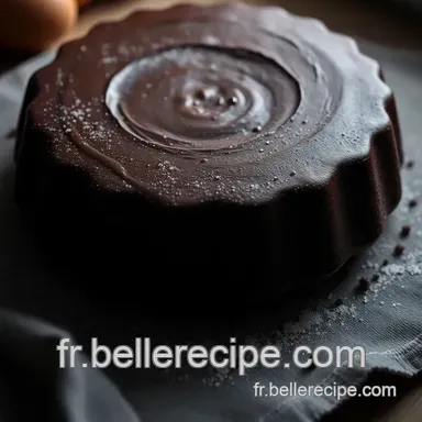 Un D&eacute;lice Fondant au Chocolat : Ma Recette Inratable Fiche recette