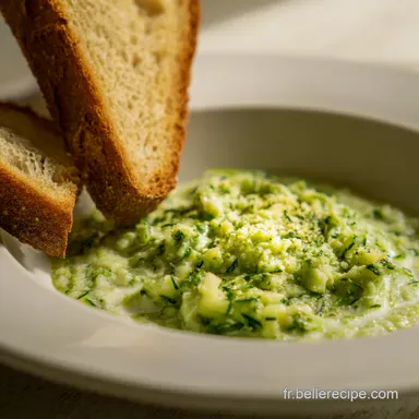 Soupe Courgette Pesto Froide Facile : Fra&icirc;cheur d'&Eacute;t&eacute;!