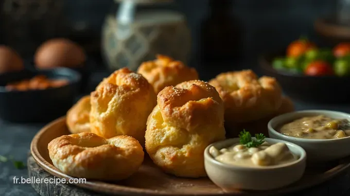 Apéro Dînatoire : Gougères au Fromage et Dips de Légumes Croquants