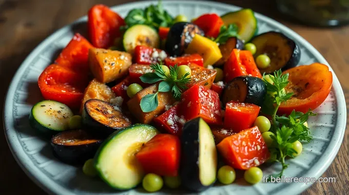 Apéro Végétarien Coloré: L Antipasto Méditerranéen