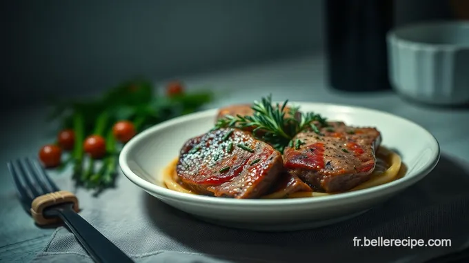 Basses Côtes de Bœuf Fumées au Vin Rouge et Herbes de Provence