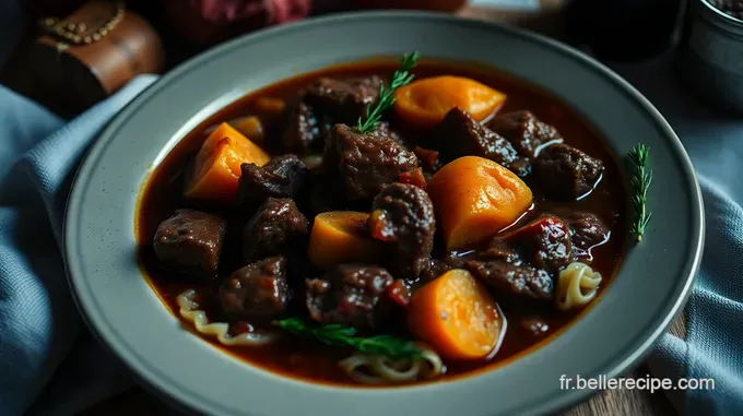 Boeuf Bourguignon : le Plat d Hiver Réconfortant