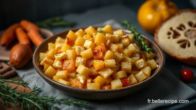 Bricks de Pomme de Terre et Fromage Fumé