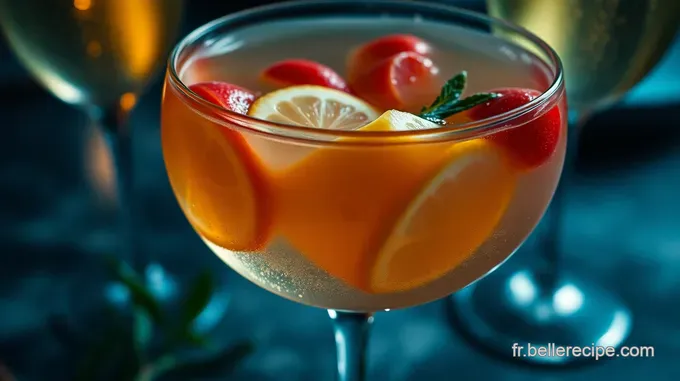 Brindille Bubbly : Cocktail Champagne Éblouissant