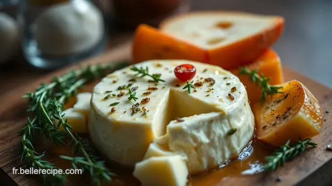 Camembert Rôti aux Herbes et Ail