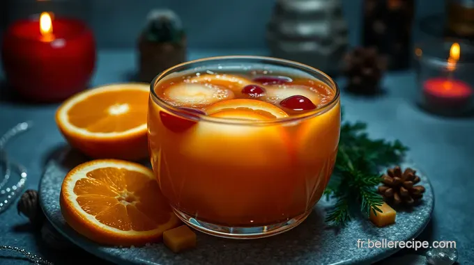 Cocktail de Noël Festif