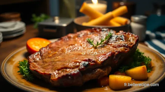 Côte de Bœuf à la Poêle: Un Festin à Partager