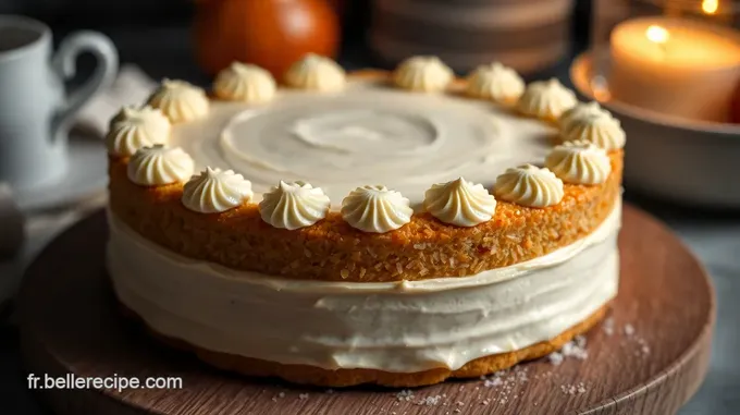 Décoration Élegante de Gâteau : Buttercream et Fleurs en Pâte à Sucre
