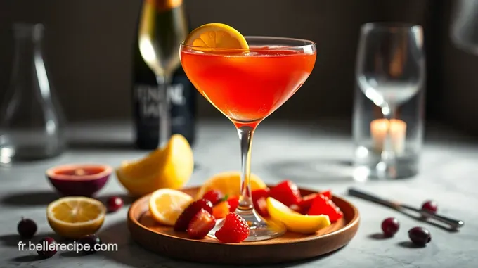 Martini Pornstar: Un Cocktail Luxueux et Éclatant