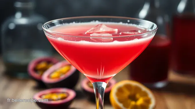 Pornstar Martini : La Cocktails Fruité et Élégant