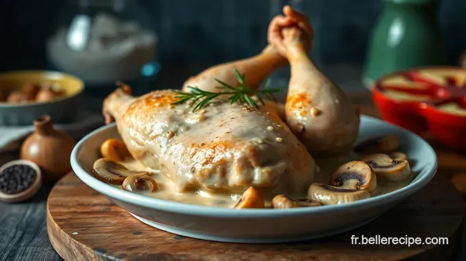 Poulet à la Crème Façon Grand-Mère