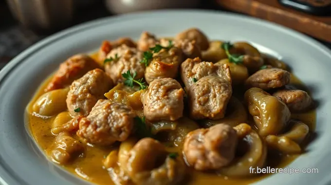 Poulet au Beurre de Cacahuète: Un Plat Savoureux et Réconfortant