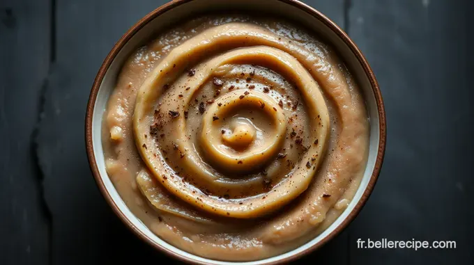Purée de Patate Douce Crémeuse au Beurre de Cacao