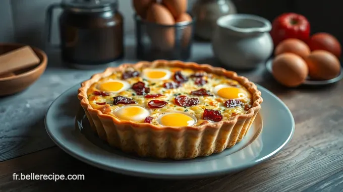 Quiche Lorraine : Un Petit Déjeuner Salé Classique