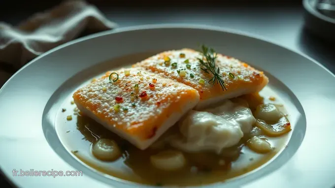 Recette de Haddock à l estragon et crème citronnée
