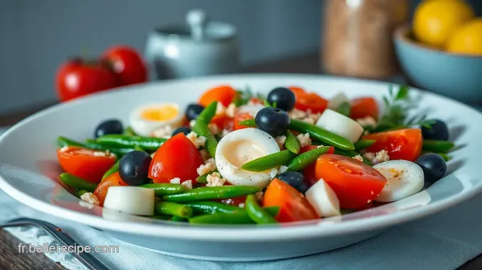 Recette de Salade Niçoise Classique