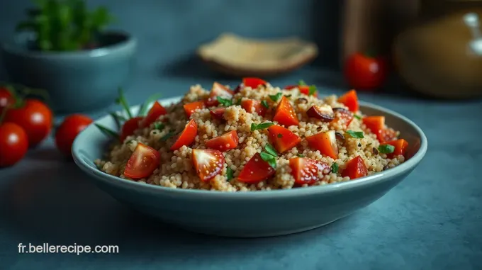 Salade Croquante de Quinoa à la Méditerranéenne
