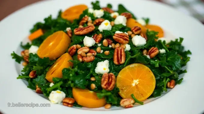 Salade de Chou Kale aux Agrumes et Noix Grillées